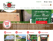 Tablet Screenshot of berkshireorganics.com